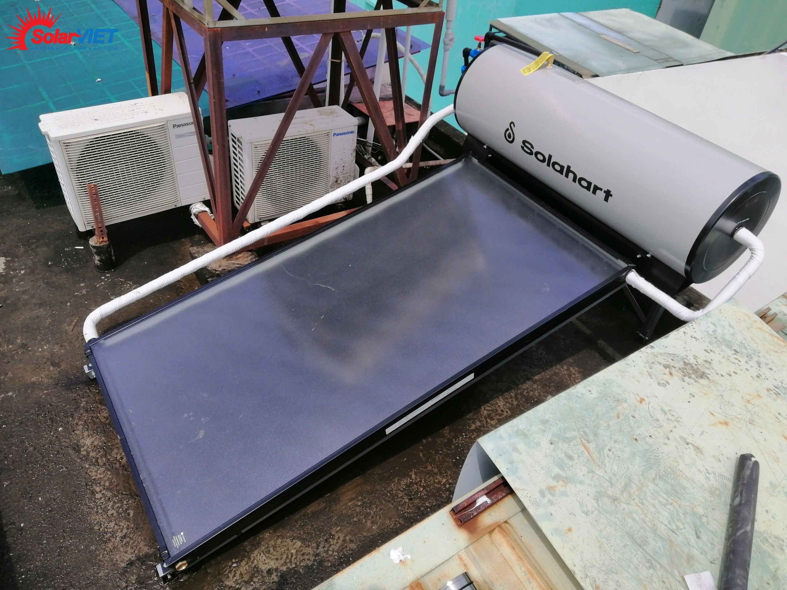 Máy nước nóng năng lượng Solahart Sunheat 150L – sản xuất theo công nghệ Châu Âu hiện đại