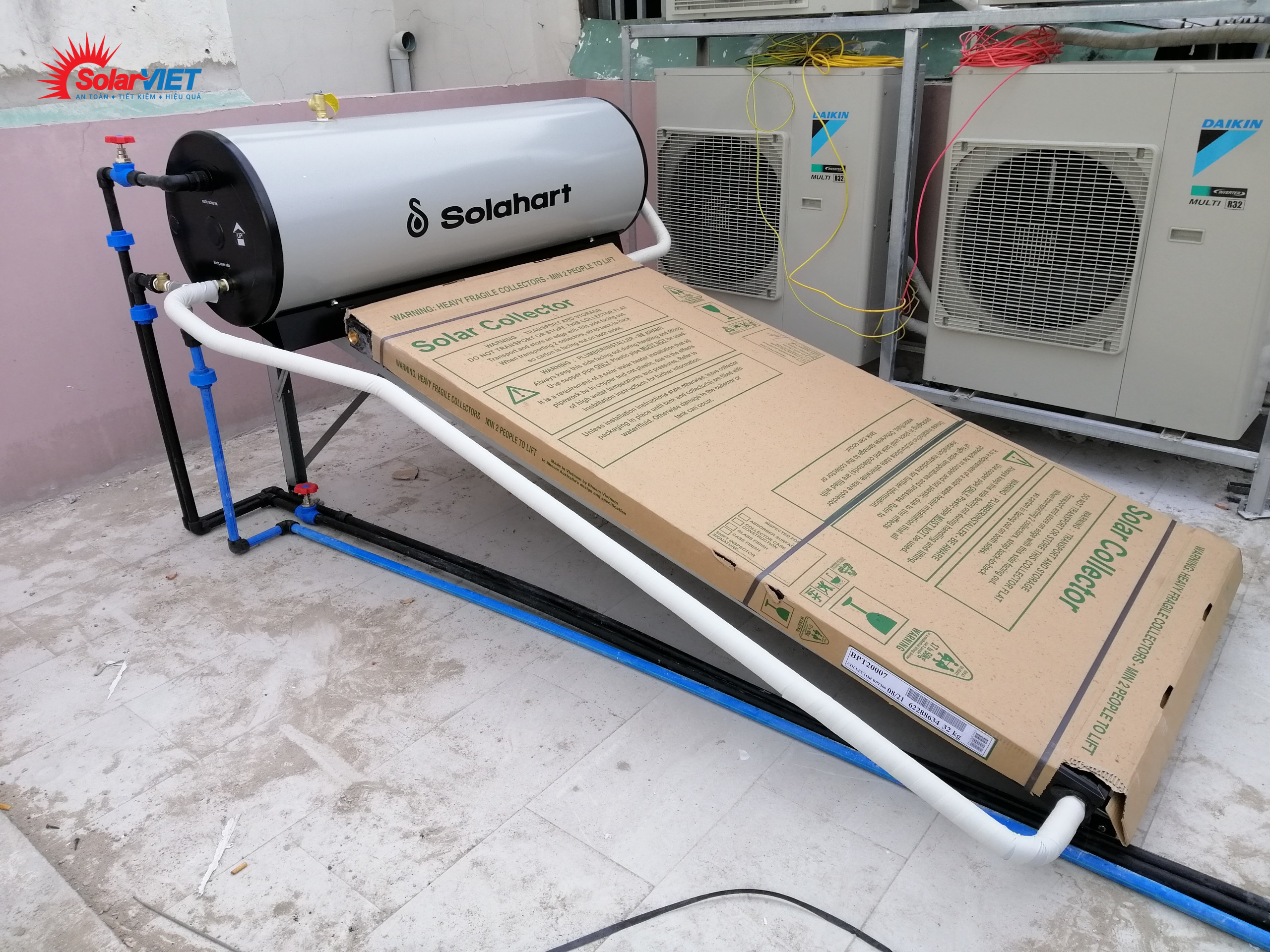 Máy Solahart 150L – Máy nước nóng NLMT đạt tiêu chuẩn AS Standard