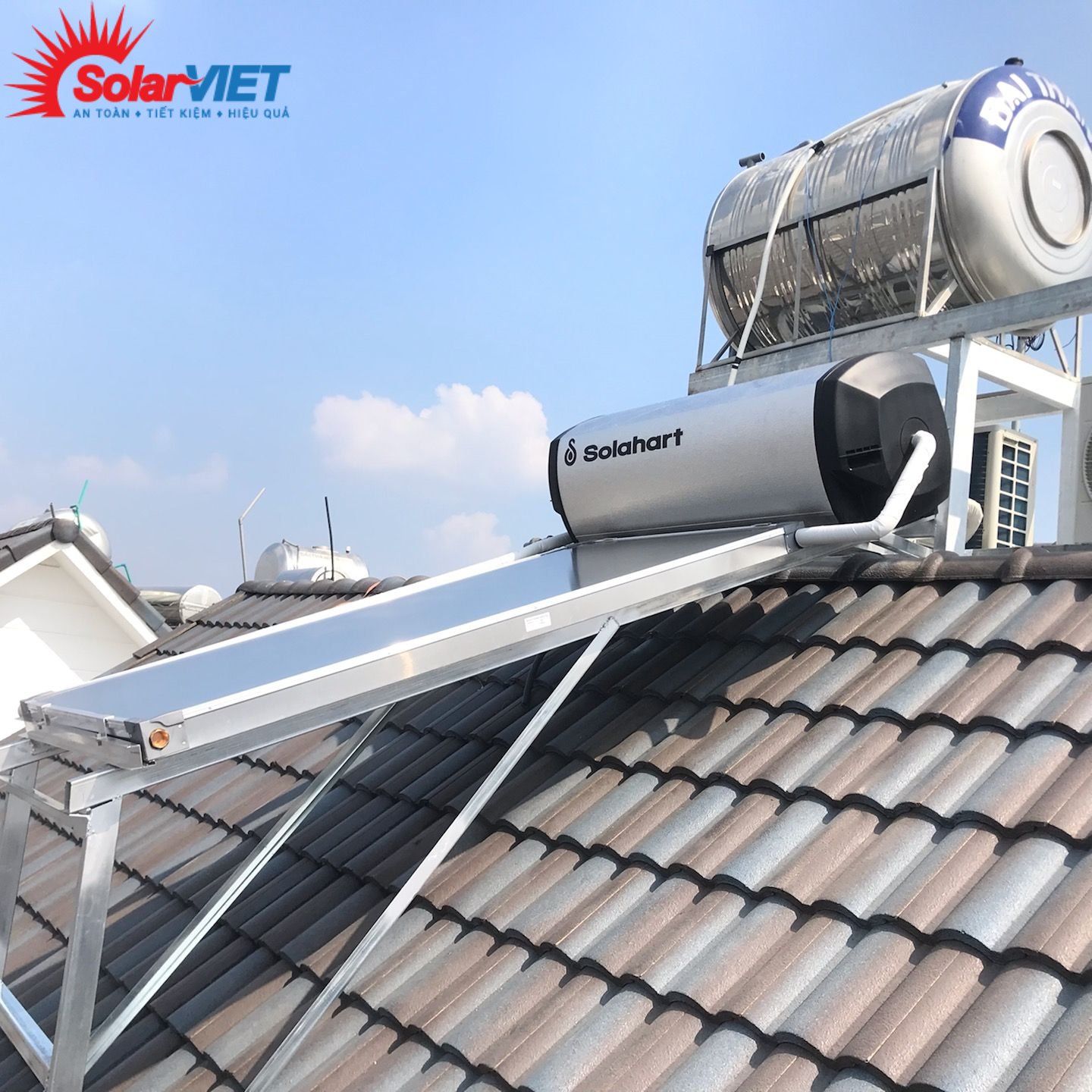 Solahart – Thiết bị máy nước nóng đạt tiêu chuẩn chất lượng cao